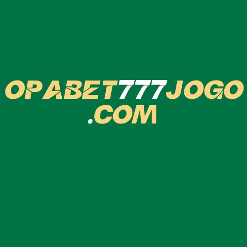 Logo da OPABET777JOGO